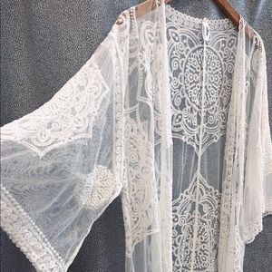 Lace Duster/Kimono